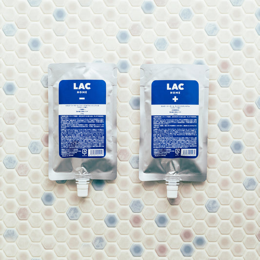 【送料無料】洗顔料 & 保湿美容液詰め替えパウチセット -ベルガモットの香り-